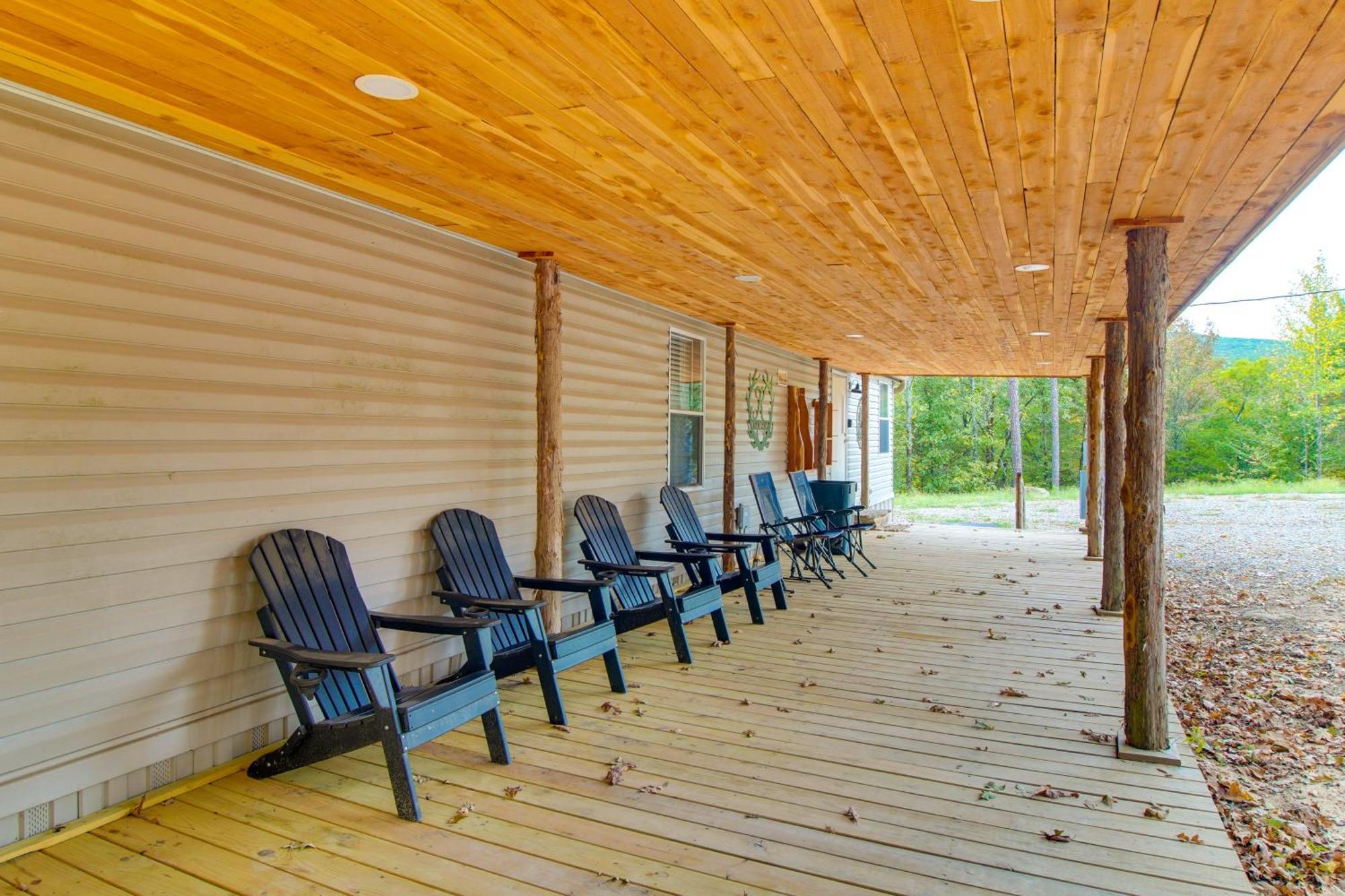 Ozark Mountain Cabin Rental On 300-Acre Ranch Ngoại thất bức ảnh