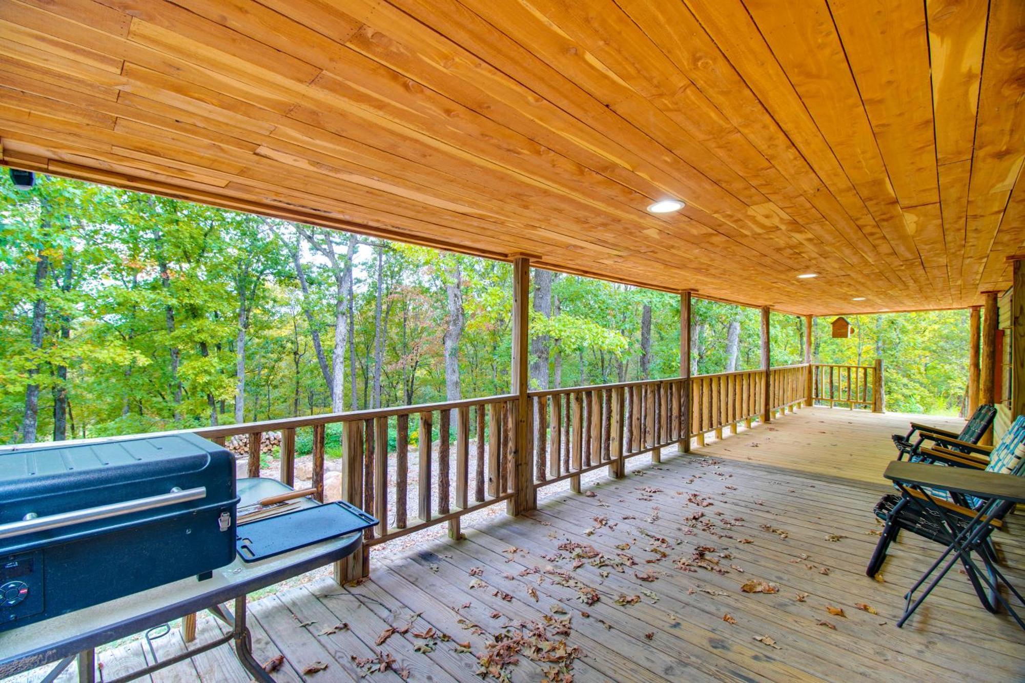 Ozark Mountain Cabin Rental On 300-Acre Ranch Ngoại thất bức ảnh