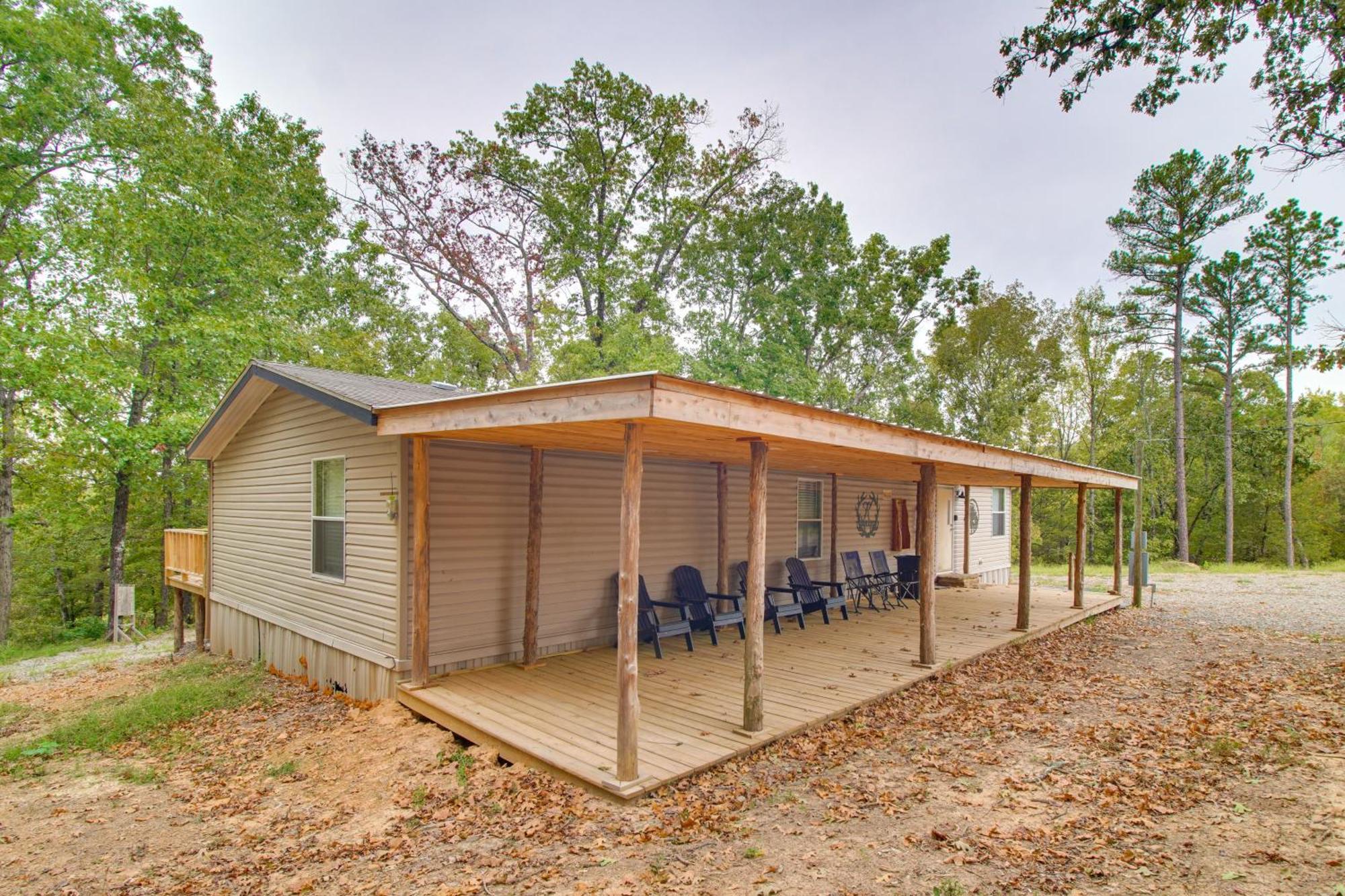 Ozark Mountain Cabin Rental On 300-Acre Ranch Ngoại thất bức ảnh
