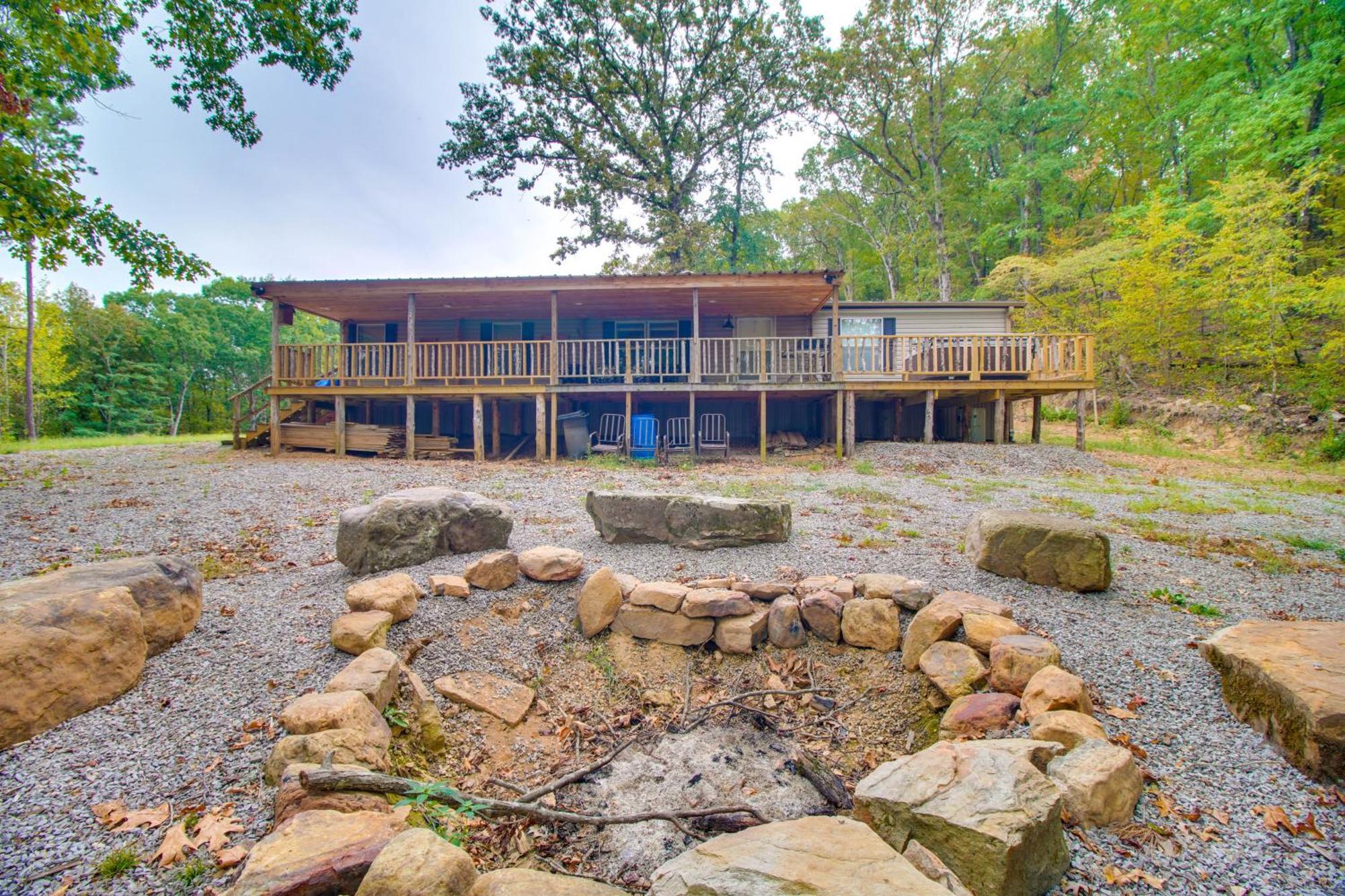 Ozark Mountain Cabin Rental On 300-Acre Ranch Ngoại thất bức ảnh